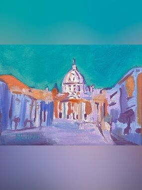 Italy Oil on Canvas 5x7”